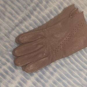 Brown Leather Men's Glove